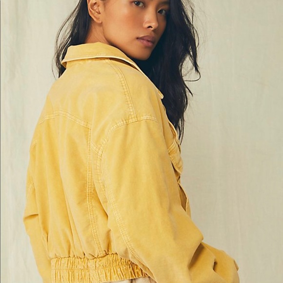 NWT Free People Sure Thing Bomber Jacket - Picture 3 of 4